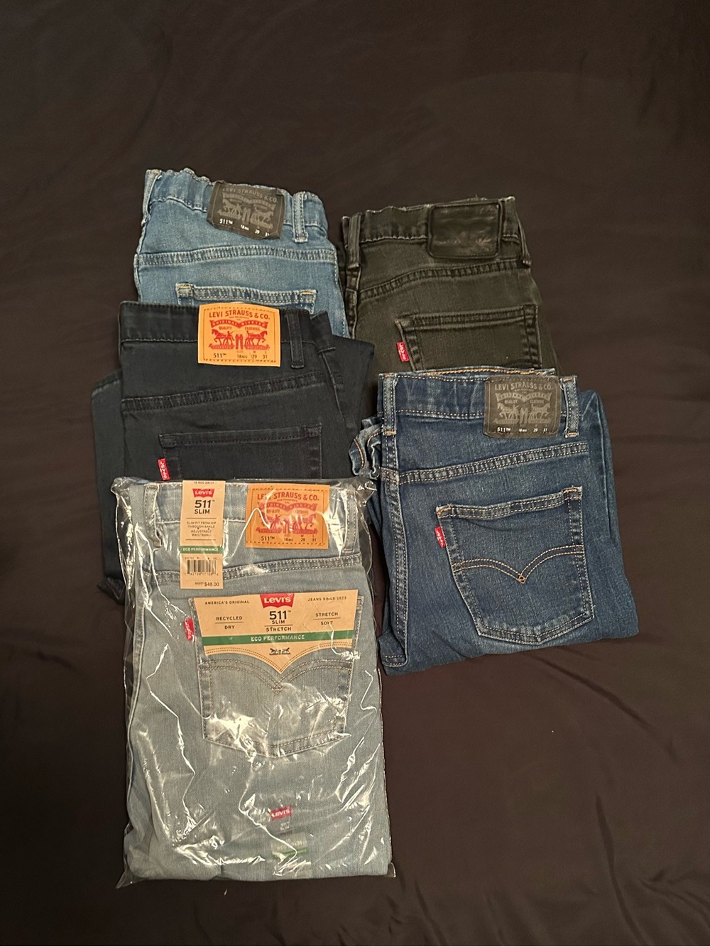 Levi's Men's Slim Jeans Bundle